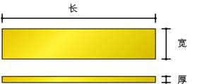标准品尺寸(単位:mm)