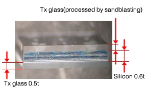 Anodic bonding of glass to silicon