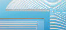 Microfluidic glass